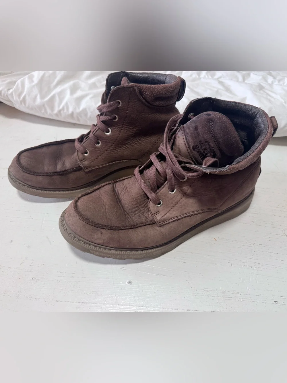 Sorel Men's Dark Brown Leather Chukka Boots